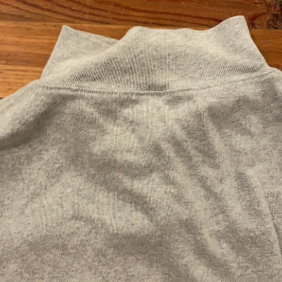 VTG Polo by Ralph Lauren Gray Sweatshirt Raised Felt Lettering USA Flag XL - Picture 9 of 15